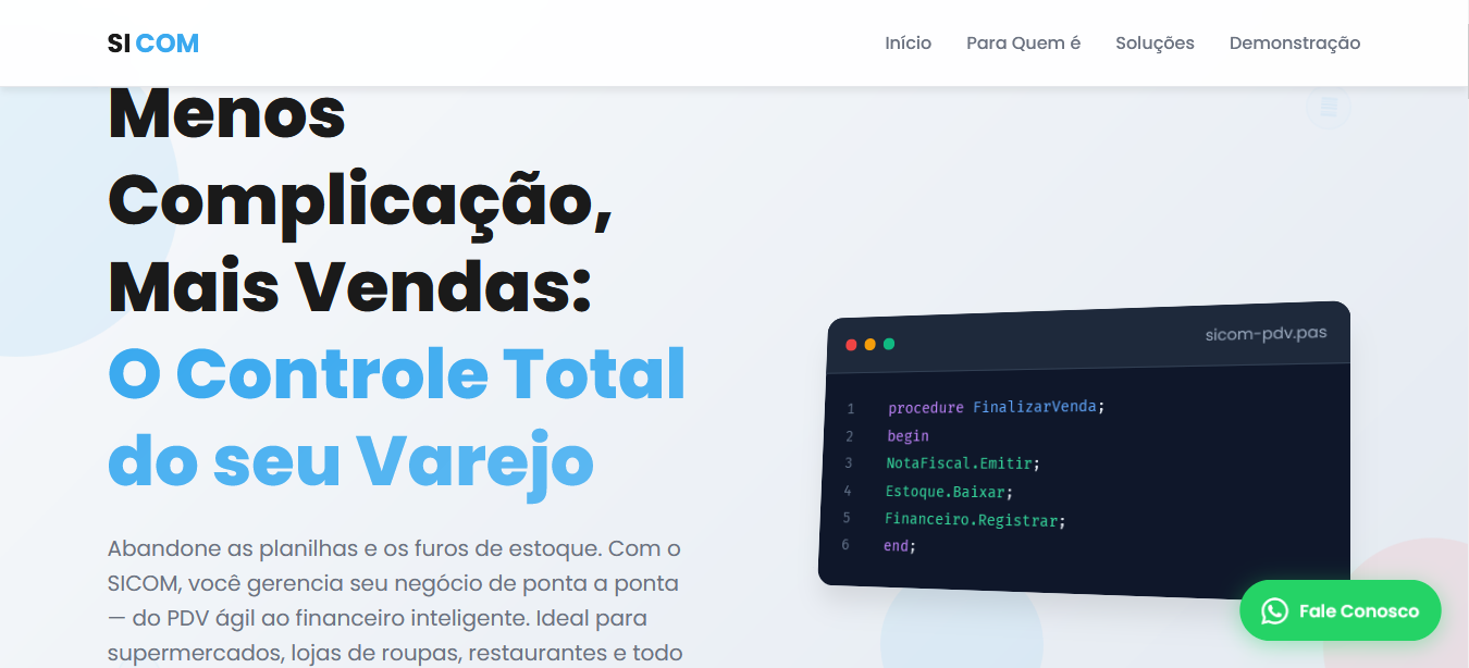 Site Corporativo Anna Licitações
